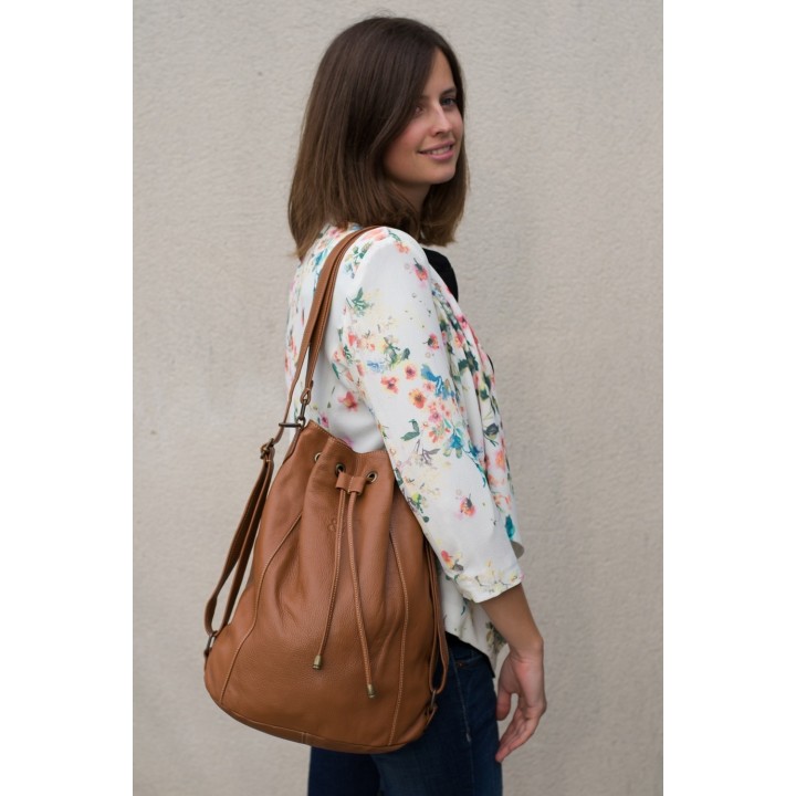 Line - Camel leather