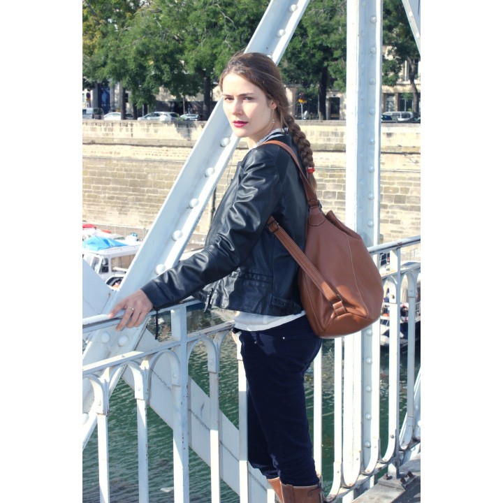 Line - Camel leather