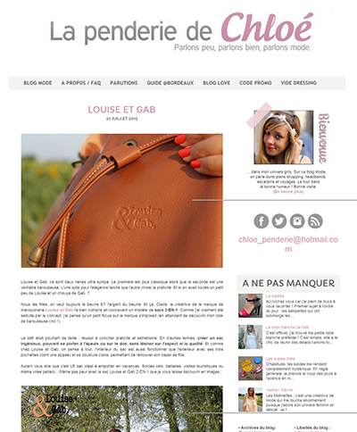 La penderie de Chloé